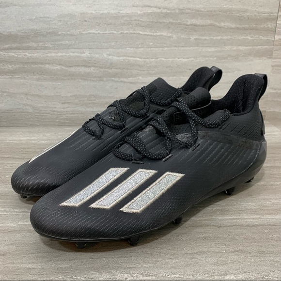 Adidas Adizero Core Black Football Cleats - Picture 4 of 7